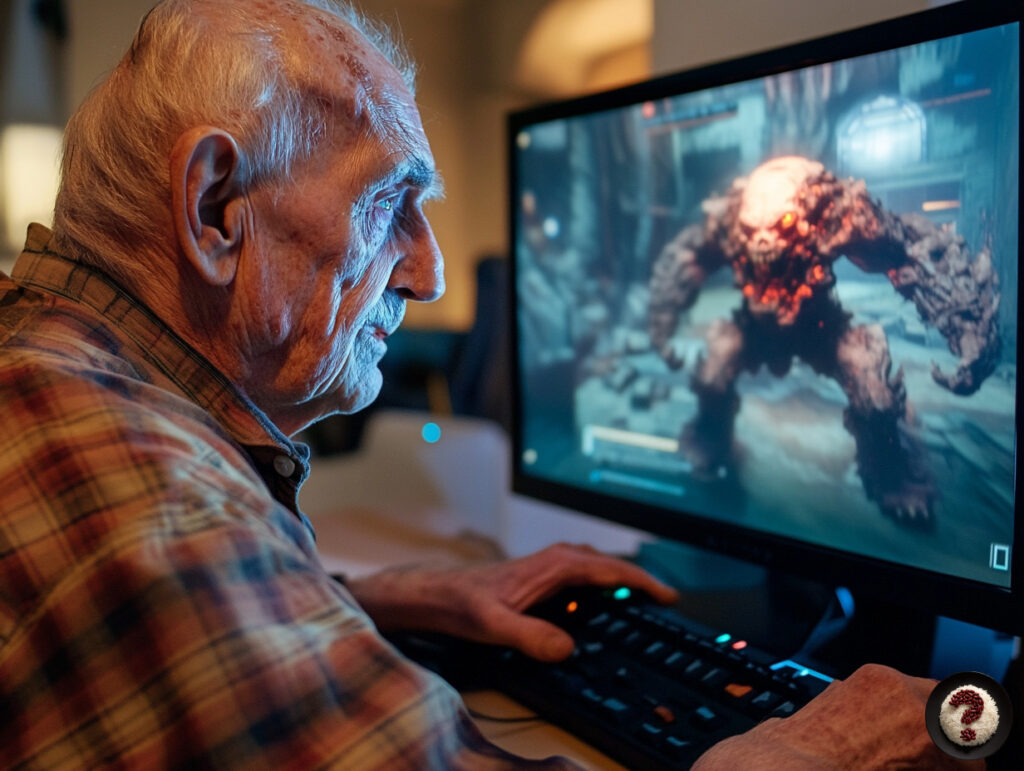 Doom: The Dark Ages ile Tanışın! 2 Old man playing Doom