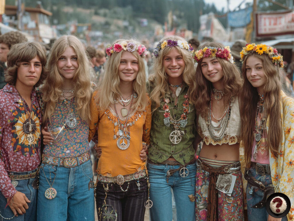Kot Pantolon Tarihi: Dünyadan Türkiye’ye Denim Macerası 4 1970s hippie jeans