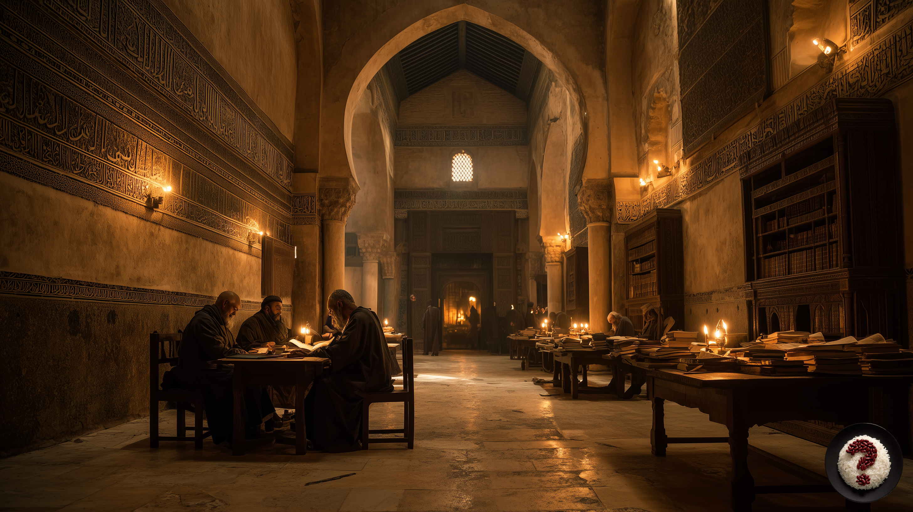 Dünyanın İlk Üniversitesi: El-Karaouine ve Fatima al-Fihri’nin İlham Dolu Hikâyesi 4 u1549452779 Ultra realistic photograph of Medieval Islamic scho b9831792 e0b6 448e 8449 1f55b4da41c0